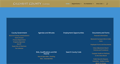 Desktop Screenshot of gilchrist.fl.us